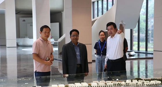 孟加拉首都電氣工業(yè)公司董事長(zhǎng)訪問(wèn)安特儀表集團(tuán)